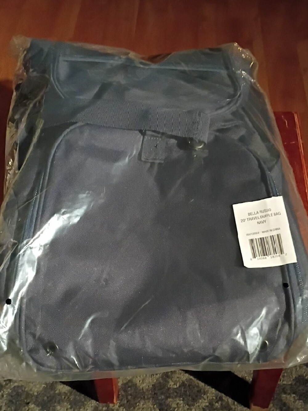 Bella Russo 20 Travel Duffle Bag Navy Blue